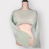 Mint Green Crop Top